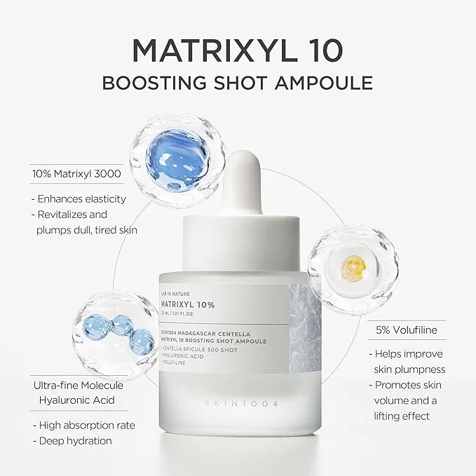 SKIN1004 - Madagascar Centella Matrixyl 10% Boosting Shot Ampoule